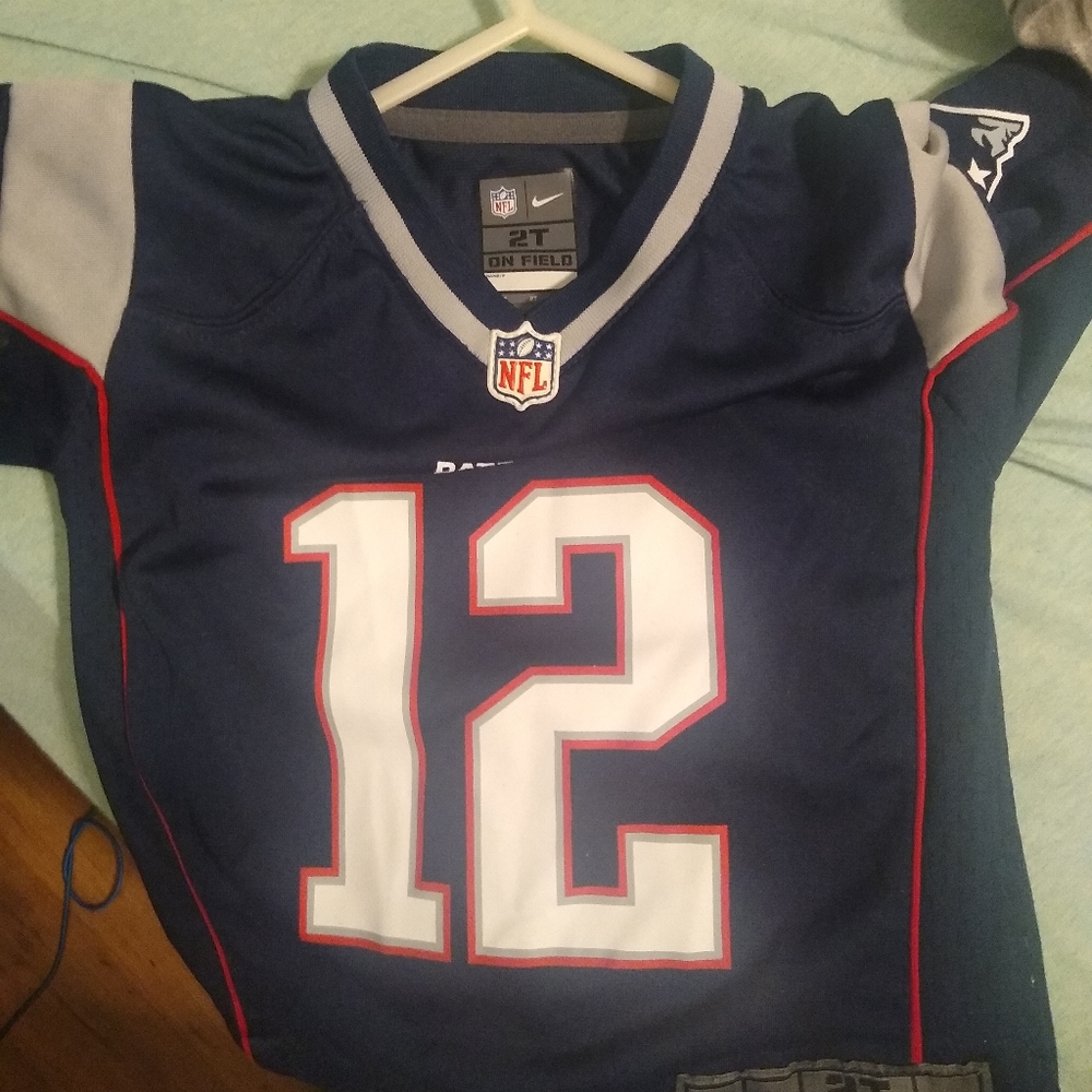 2t Tom Brady patriots Nike jersey